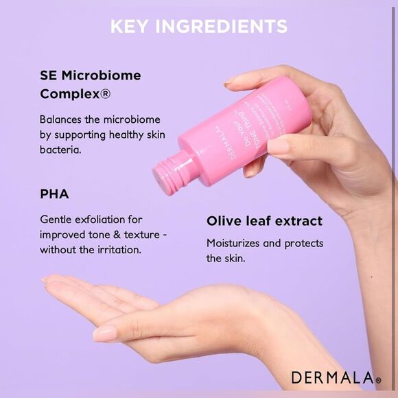 Dermala Fo Your TONE Thing Microbiome Balancing Toner for blemish-prone skin - Picture 3 of 7